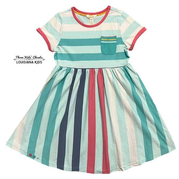 Matilda Jane 10Y Wonderment Striped Recess Queen Dress